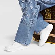 Louis Vuitton Luxembourg Sneaker “Triple White Monogram” 1ADDPJ - 3