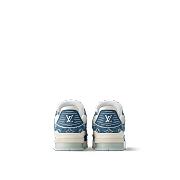 Louis Vuitton Trainer Sneaker “Blue Denim Monogram” 1ADHHW - 4