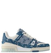 Louis Vuitton Trainer Sneaker “Blue Denim Monogram” 1ADHHW - 3