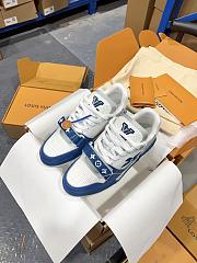 Louis Vuitton Trainer Sneaker “Blue/White” 1AHTBP - 3