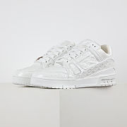 Louis Vuitton Trainer Sneaker “Triple White” 1AHT81 - 6