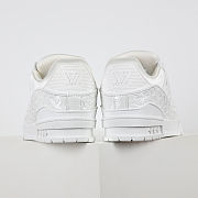 Louis Vuitton Trainer Sneaker “Triple White” 1AHT81 - 3