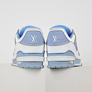 Louis Vuitton Trainer Sneaker “Blue/Grey” 1AHTID - 3