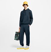 Louis Vuitton Trainer Sneaker “Grey/Yellow” 1AHTPP - 5
