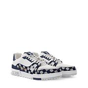 Louis Vuitton Trainer Sneaker “Navy Damier” 1AIKQQ - 5
