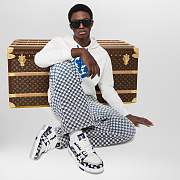 Louis Vuitton Trainer Sneaker “Navy Damier” 1AIKQQ - 2