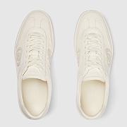 Gucci Screener Low-Top Sneaker “Off White” 9110-OW - 5