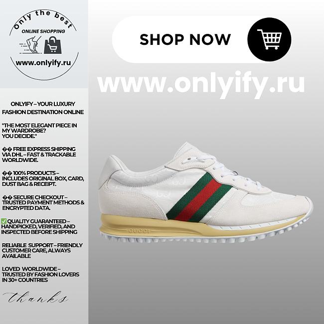 Gucci Re-Motion Trainer “White/Black” 832461 AAEW3 9045 - 1