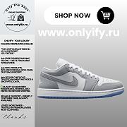 Air Jordan 1 Low “White/Wolf Grey” DC0774-105 - 1