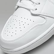 Air Jordan 1 Low “Triple White” 553558-136 - 4
