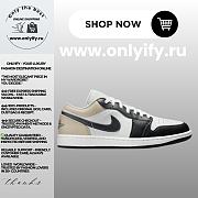 Air Jordan 1 Low “Black/White/Sail” 553558-153 - 1