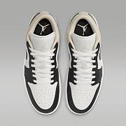 Air Jordan 1 Low “Black/White/Sail” 553558-153 - 6