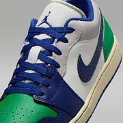 Air Jordan 1 Low “Lucky Green/Blue/White” 553558-147 - 6