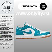 Air Jordan 1 Low SE “Aquatone/White/Gum” DC6991-400 - 1