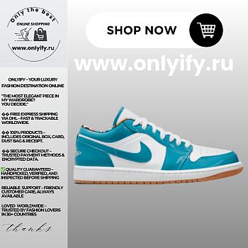 Air Jordan 1 Low SE “Aquatone/White/Gum” DC6991-400