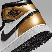 Air Jordan 1 Low G “Black/Metallic Gold” DQ0660-002 - 4