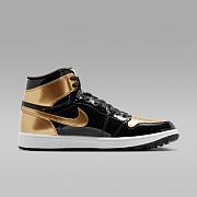 Air Jordan 1 Low G “Black/Metallic Gold” DQ0660-002 - 2