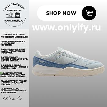 Jordan Flight Court SE “Summit White/Washed Denim” IB4414-100