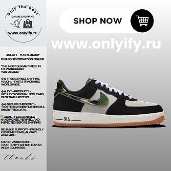 Nike Air Force 1 Low Retro “Black/Neutral Grey/Multicolor” HQ1967-100
