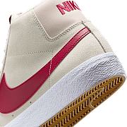 Nike SB Zoom Blazer Mid “Light Bone/University Red” FD0731-100 - 3