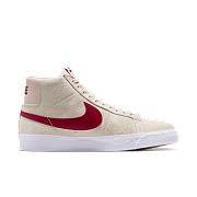 Nike SB Zoom Blazer Mid “Light Bone/University Red” FD0731-100 - 5