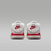 Air Jordan 4 RM Sail/College Grey/Coconut Milk/Fire Red HF8126-100 - 6