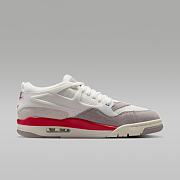 Air Jordan 4 RM Sail/College Grey/Coconut Milk/Fire Red HF8126-100 - 4