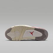 Air Jordan 4 RM Sail/College Grey/Coconut Milk/Fire Red HF8126-100 - 3