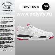 Nike Air Jordan 4RM “White/Black/Neutral Grey/Varsity Red” FQ7939-102 - 1