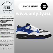 Nike Air Jordan 4 Retro “White/Blue/Black” FQ7939-007 - 1