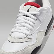 Nike Air Jordan 4RM “White/Black/Neutral Grey/Varsity Red” FQ7939-102 - 5