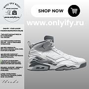 Jordan 6 Rings “White/Stealth Grey” – DZ4475-102 - 1