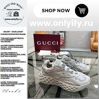 Gucci Run Sneaker in Grey – 819709 FAEBE 17429