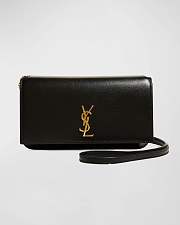 Saint Laurent YSL Monogram Phone Holder Shoulder Bag  - 3