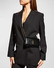 Saint Laurent YSL Monogram Phone Holder Shoulder Bag  - 6
