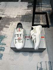 Prada America’s Cup Original Sneakers “White/Grey” Velcro Edition - 6