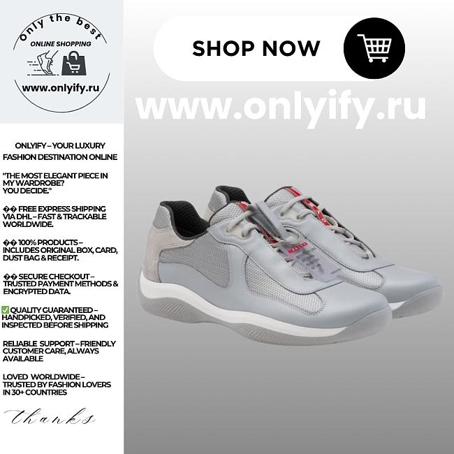 Prada America’s Cup Original Sneakers “Cornflower” - 1