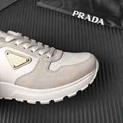 Prada Prax 2.0 Re-Nylon and Suede Sneakers “White” - 5