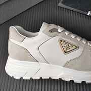 Prada Prax 2.0 Re-Nylon and Suede Sneakers “White” - 3