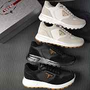 Prada Prax 2.0 Re-Nylon and Suede Sneakers “White” - 2