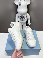 Prada Nappa Leather Sneakers “Ivory” - 5