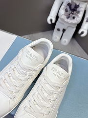 Prada Nappa Leather Sneakers “Ivory” - 6