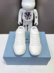 Prada Nappa Leather Sneakers “Ivory” - 3