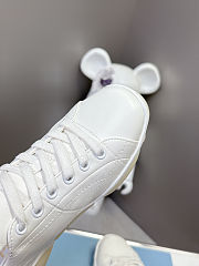 Prada Nappa Leather Sneakers “Ivory” - 4