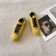 Prada Collapse Re-Nylon and Suede Elasticized Sneakers “Topaz” - 5