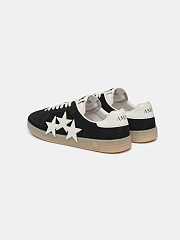 AmiriPacific Suede Sneakers “Black” with Three-Star Appliqué - 4