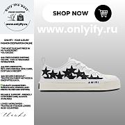 Amiri Stars Court Low “White/Black” - 1