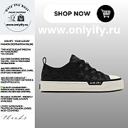 AmiriStars Court Low “Triple Black” - 1