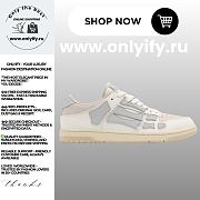 Amiri Skel Top Low “Grey” - 1