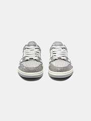 Amiri Crystal Skel-Top Low “Grey” - 6